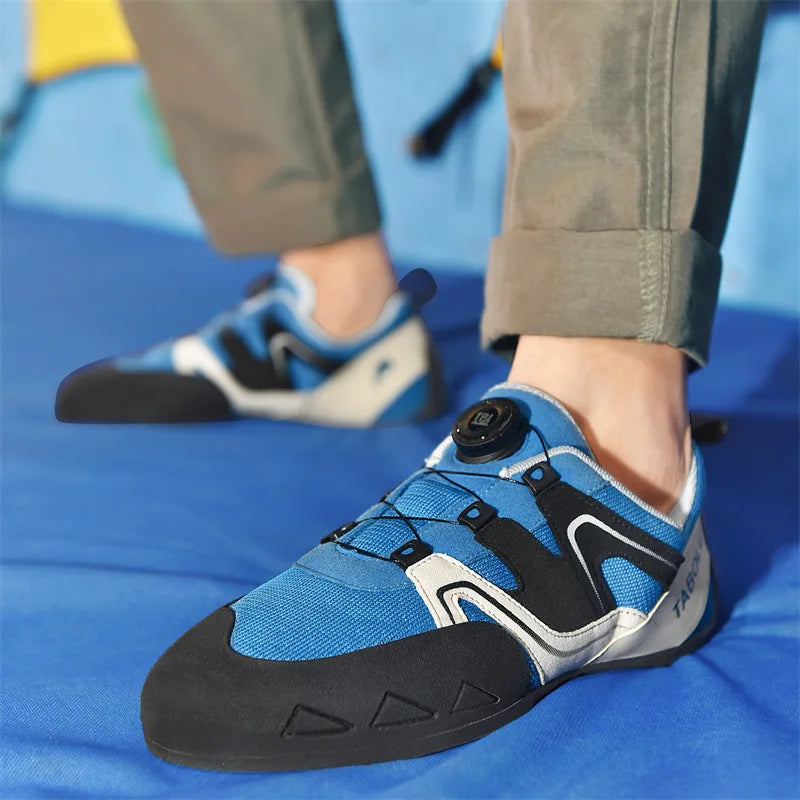 Professional Rock-Climbing Shoes Indoor Outdoor Men Women Climbing Shoes Beginners Entry-level Rock-Climbing Bouldering Sneakers