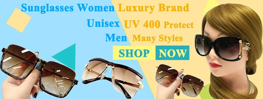 Luxury Brand New 2024 Women Sunglasses with Fine Lace and Rhinestone Decoration Semi-Rimless Frame Travel Sun Glasses Ladies - reetell