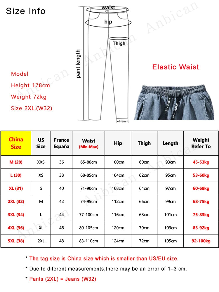 Spring Summer Black Blue Cargo Jeans Men Streetwear Denim Jogger Pants Men Baggy Harem Jean Trousers Plus Size 6XL 7XL 8XL - reetell