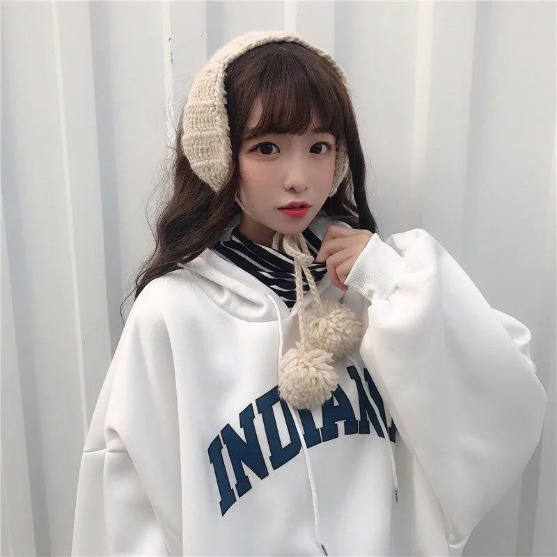 Autumn Thick Women Hoodies Fashion Loose Fake Two Piece Letter Printing Tops Harajuku Warm Preppy All Match Crop Sweatshirts - reetell