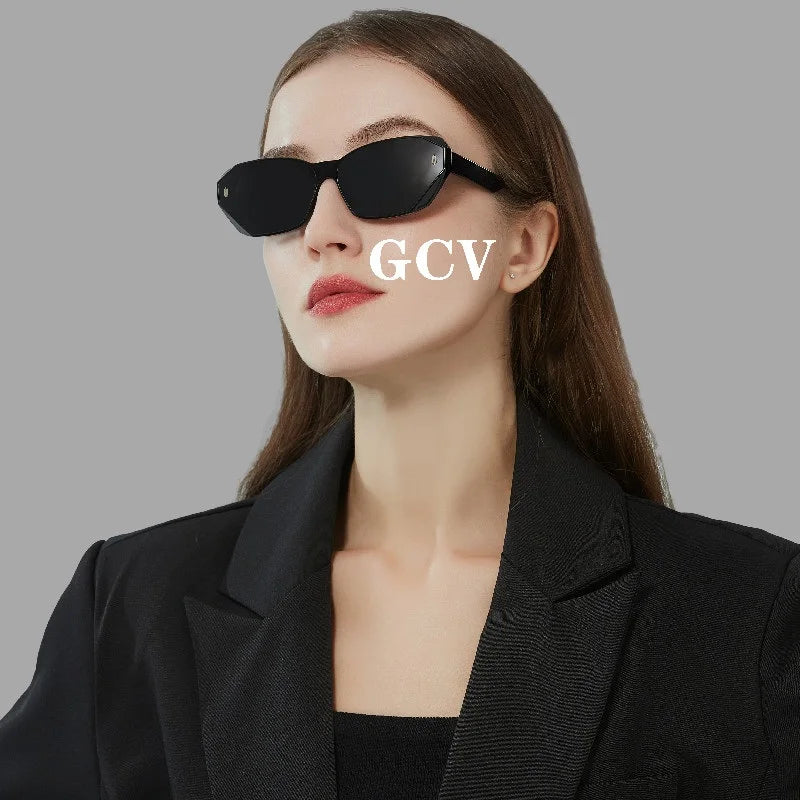 GCV Brand Acetate Cat Eye Polarized Sunglasses Women Fashion Outdoors  Eyewear Uv400 Ultraviolet-Proof Quality Of Luxury Goods - reetell