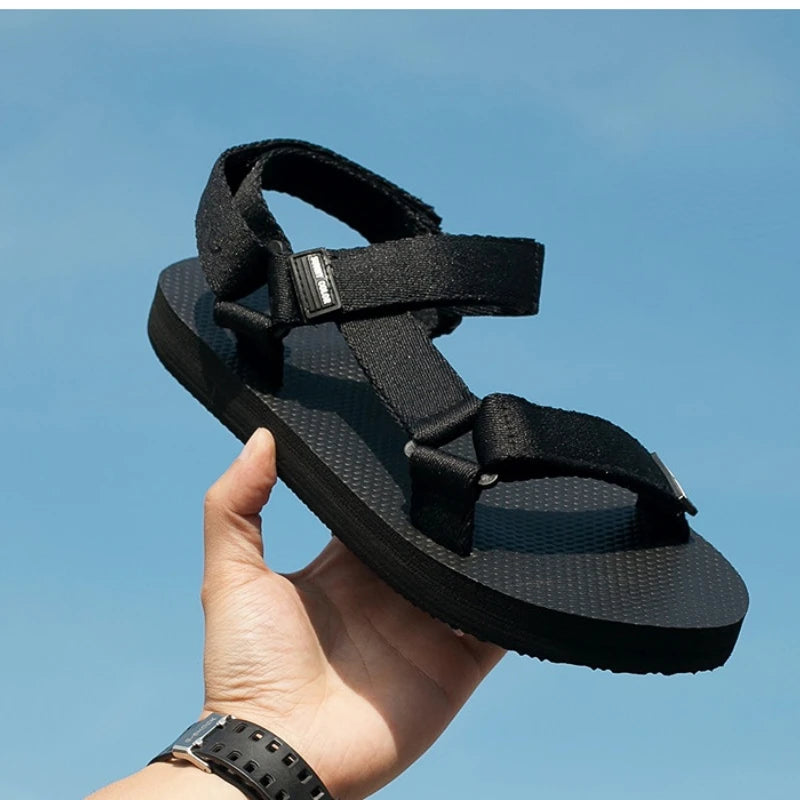 Men's Sandals Simple Casual Summer Shoes Comfortable Sneakers Outdoor Beach Vacation Sandals 2023 New Male Casual Sandals shoes