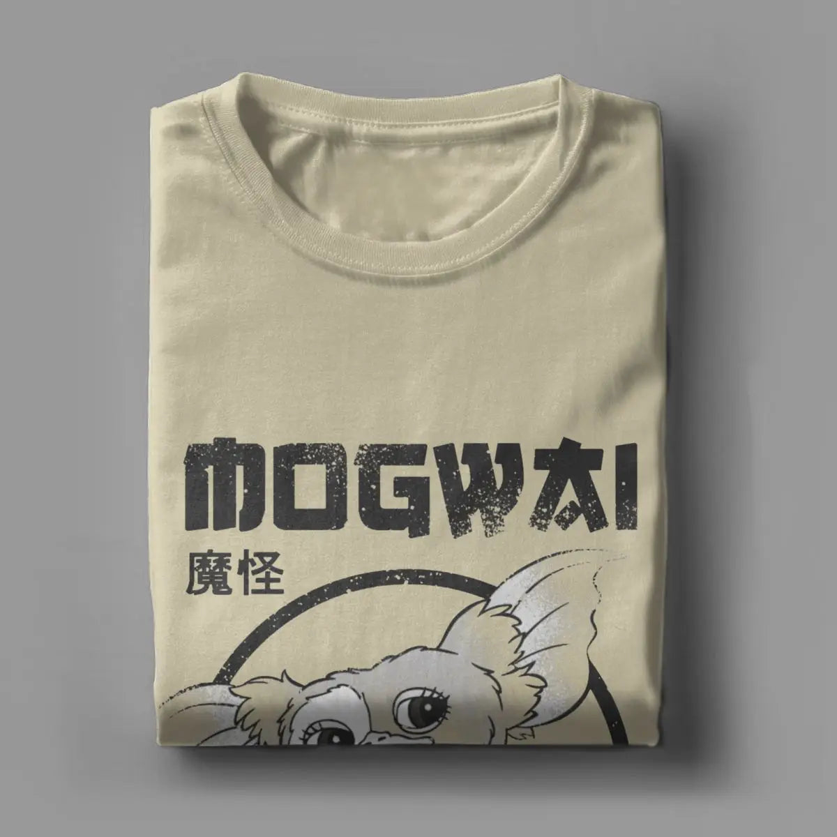 Men Gremlins Mogwai Rules T Shirt Gizmo 80s Movie Pure Cotton Tops Vintage Short Sleeve Crew Neck Tees Printed T-Shirts