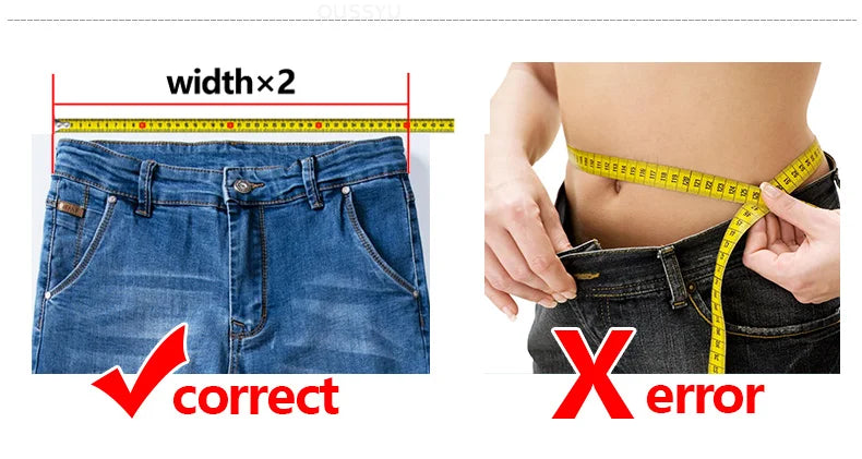 Spring Summer High Quality Soft Lyocell Fabric Jeans Men Thin Loose Wide Leg Pants Elastic Waist Casual Trousers Plus Size 28-40 - reetell