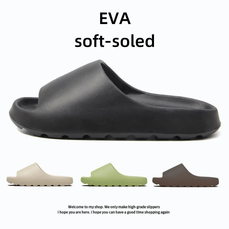 Casual Innovative Design Shoes Men EVA Soft-soled Lightweight Home Slippers High-quality Exclusive Brand Slides In stock