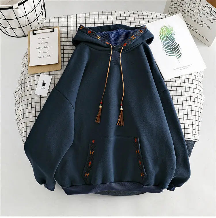 JMPRS Designed Women Hoodies Oversize Fall Pullover Student Coats Hooded Korean Long Sleeve Ladies Harajuku Sweatshirt New - reetell