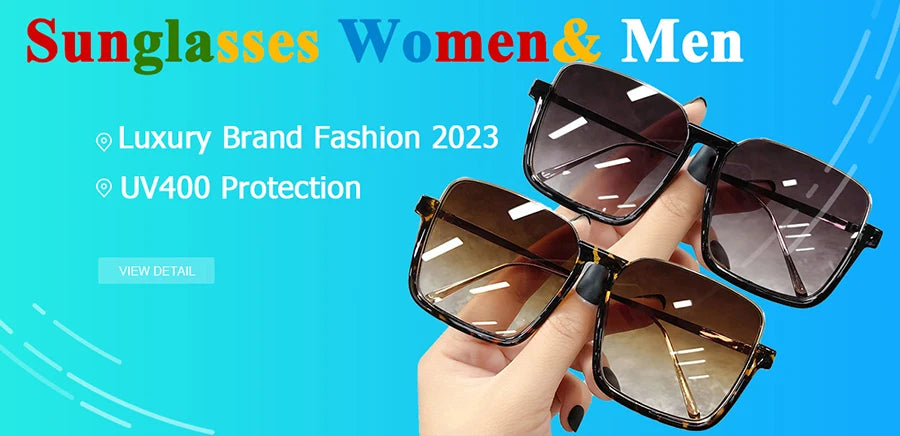 Luxury Brand New 2024 Women Sunglasses with Fine Lace and Rhinestone Decoration Semi-Rimless Frame Travel Sun Glasses Ladies - reetell