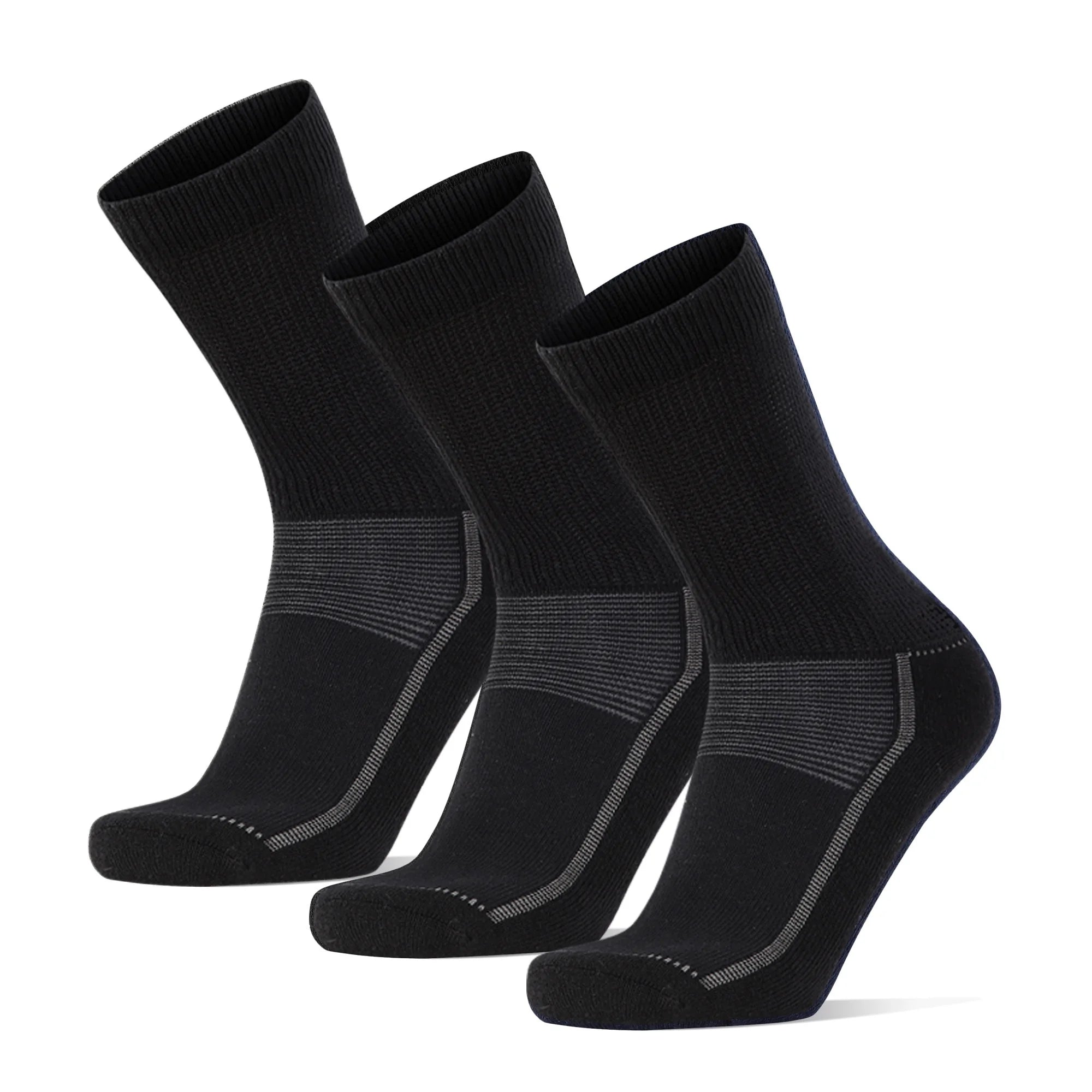 Merino Wool Hiking Socks Men Women Winter Thermal Socks Moisture Wicking Cushioned Crew Socks for Skiing Traveling Boot Socks