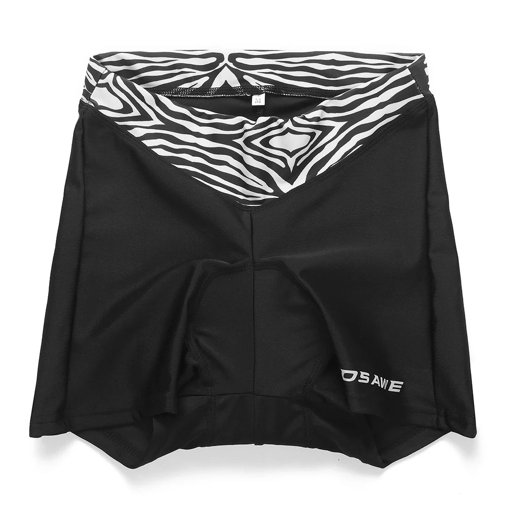 WOSAWE Women Cycling Shorts Summer Padded Cycling Under Shorts for Women Biker Shorts MTB Bicycle Gel Pad Cycling Shorts - reetell