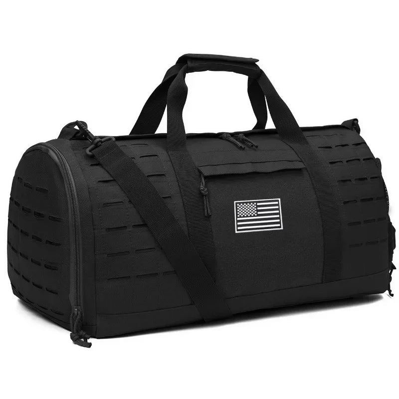 40L Sport Gym Bag Tactical Travel Duffle Bags For Men Fitness Duffle pack Training With Shoe Basketball Weekender Bag