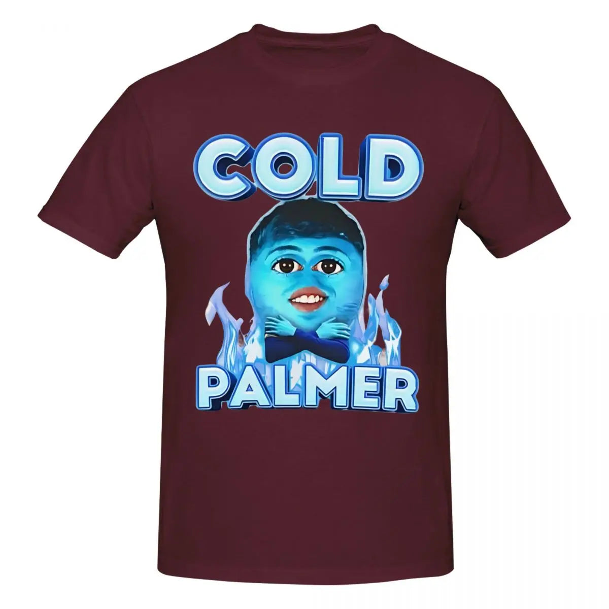 Leisure Cold Palmer Funny Meme T-Shirt For Men Women Cotton Short Sleeve Football Soccer Round Neck Summer TopsTops - reetell