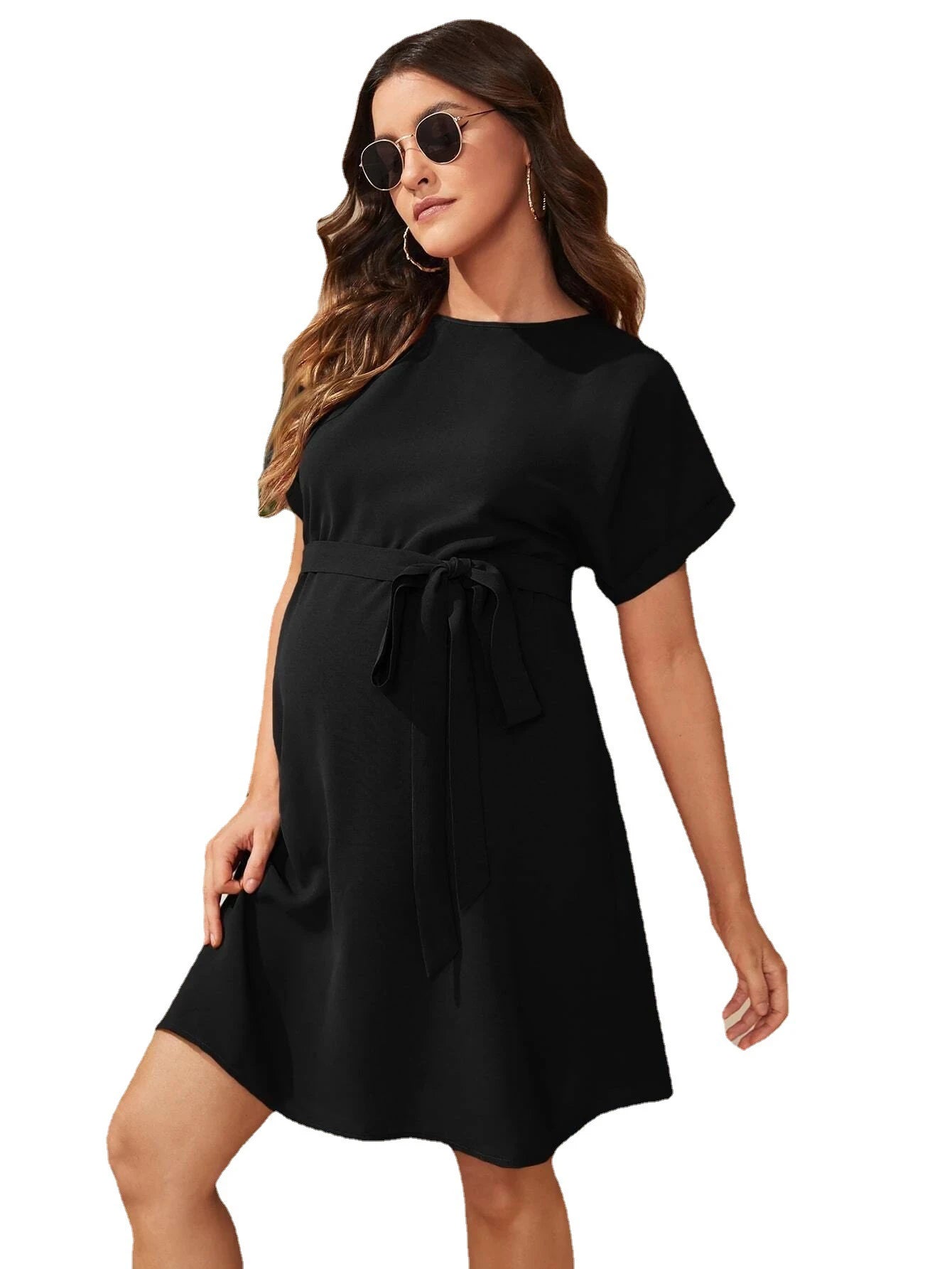 Fashion 2013 Summer Maternity Dresses Photoshoot Dress Skirt Bat-sleeve Tunic Shirt Dress Maternity Clothings Clothes for Women