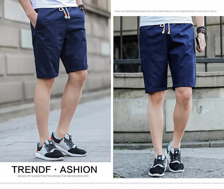 2024 Newest Summer Casual Shorts Men cotton Fashion Style Mens Shorts bermuda beach Black Shorts Plus Size M-5XL  short For Male - reetell