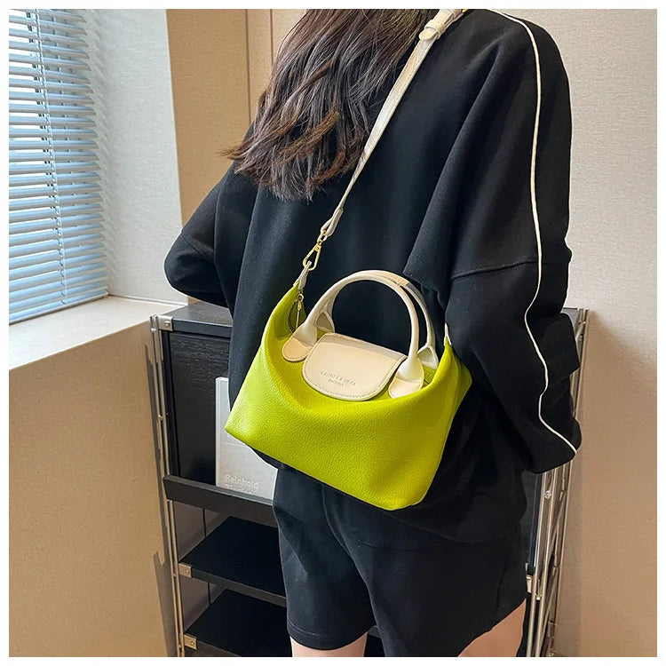 CGCBAG Vintage Luxury Designer Handbags For Women High Quality PU Leather Female Small Bags Simple Fashion Crossbody Bags