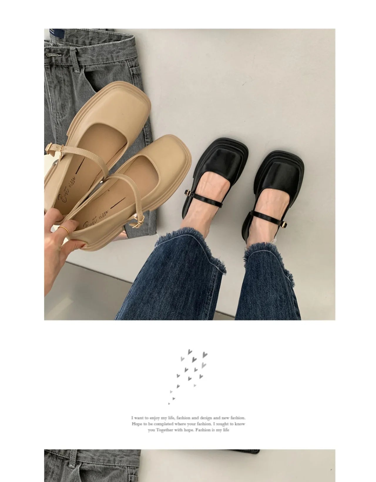 Soft Soles Women Shoe Comfortable Japanese Thick Soled Leather Shoes Women Spring Autumn New 2024 British Style Shoes for Women - reetell