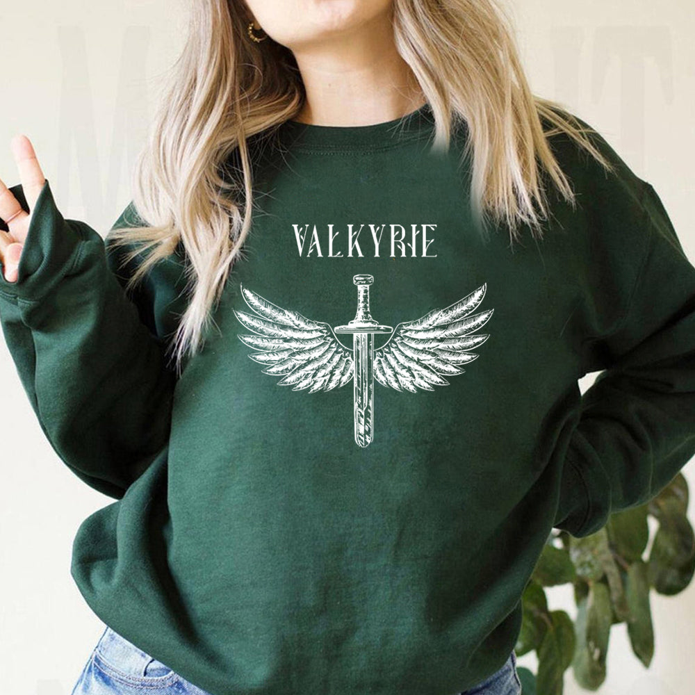 Retro Sarah J Mass Sweatshirt Valkyrie ACOSF Hoodie ACOTAR A Court of Thorns Hoodie Velaris City of Starlight Bookish Sweatshirt - reetell