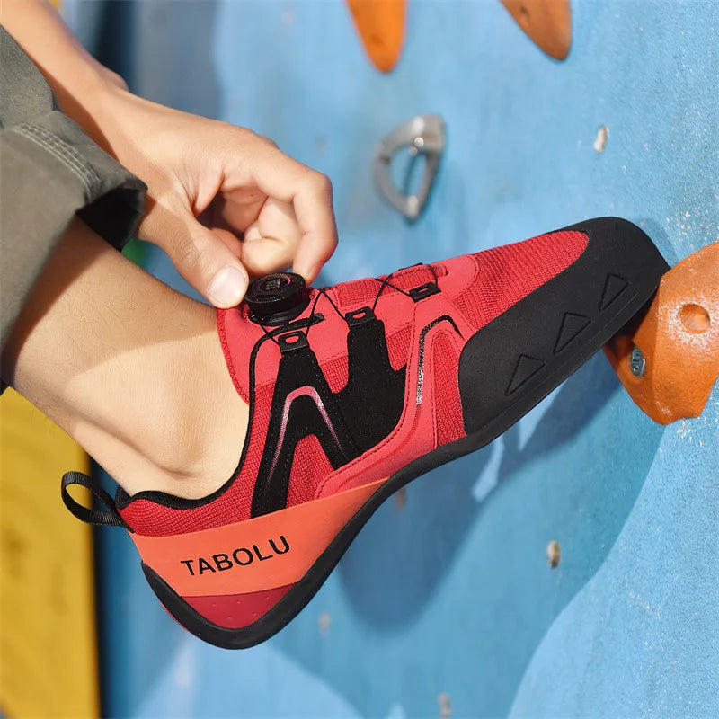 Professional Rock-Climbing Shoes Indoor Outdoor Men Women Climbing Shoes Beginners Entry-level Rock-Climbing Bouldering Sneakers