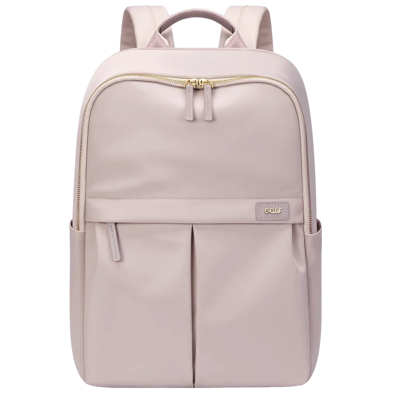 GOLF Backpack Women's Simple Commuting Travel Computer Backpack Canvas Large Capacity Student backpack 16 inch laptop computer