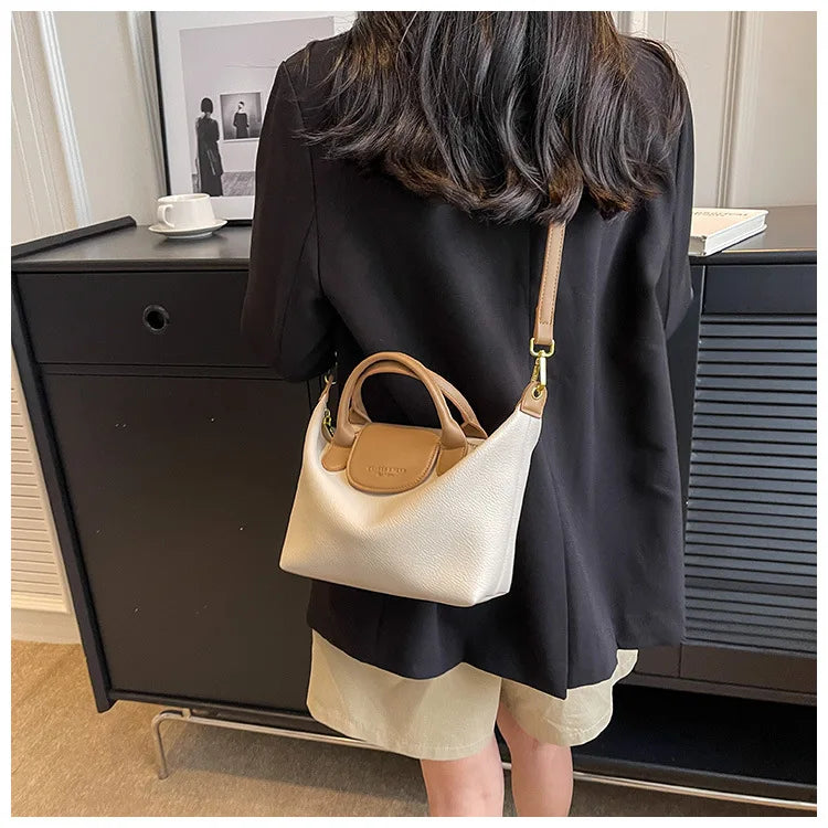 CGCBAG Vintage Luxury Designer Handbags For Women High Quality PU Leather Female Small Bags Simple Fashion Crossbody Bags