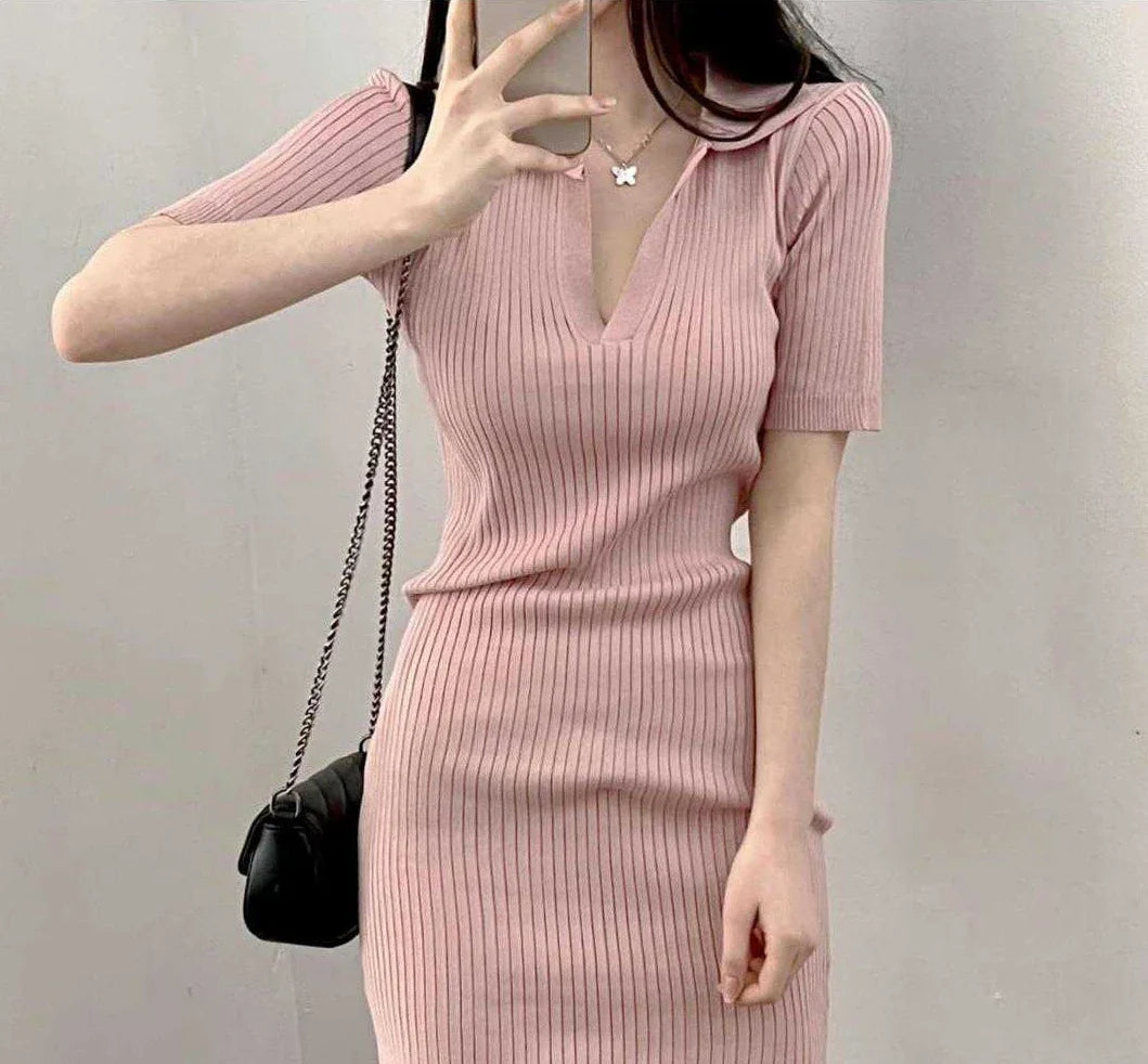 White Female Dresses 2024 Tight Mini Purple Clothing Bodycon Short Black Women's Dress Loose New in Cotton Promotion Outfits Y2k - reetell