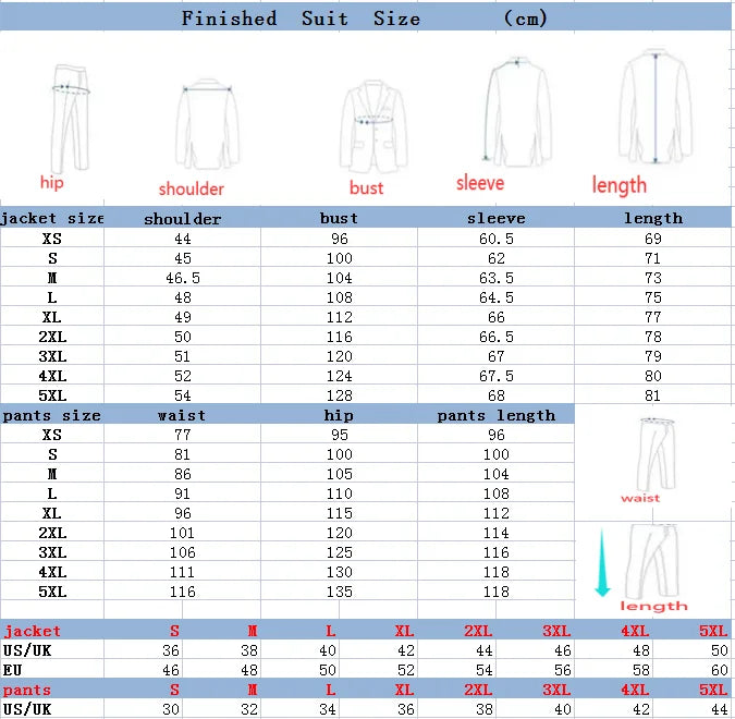 Elegant Wedding Men's Suits  Blazer Slim Fit 3 Pcs Jacket Pants Vest Luxury Costume Homme Formal Party Male Clothing - reetell