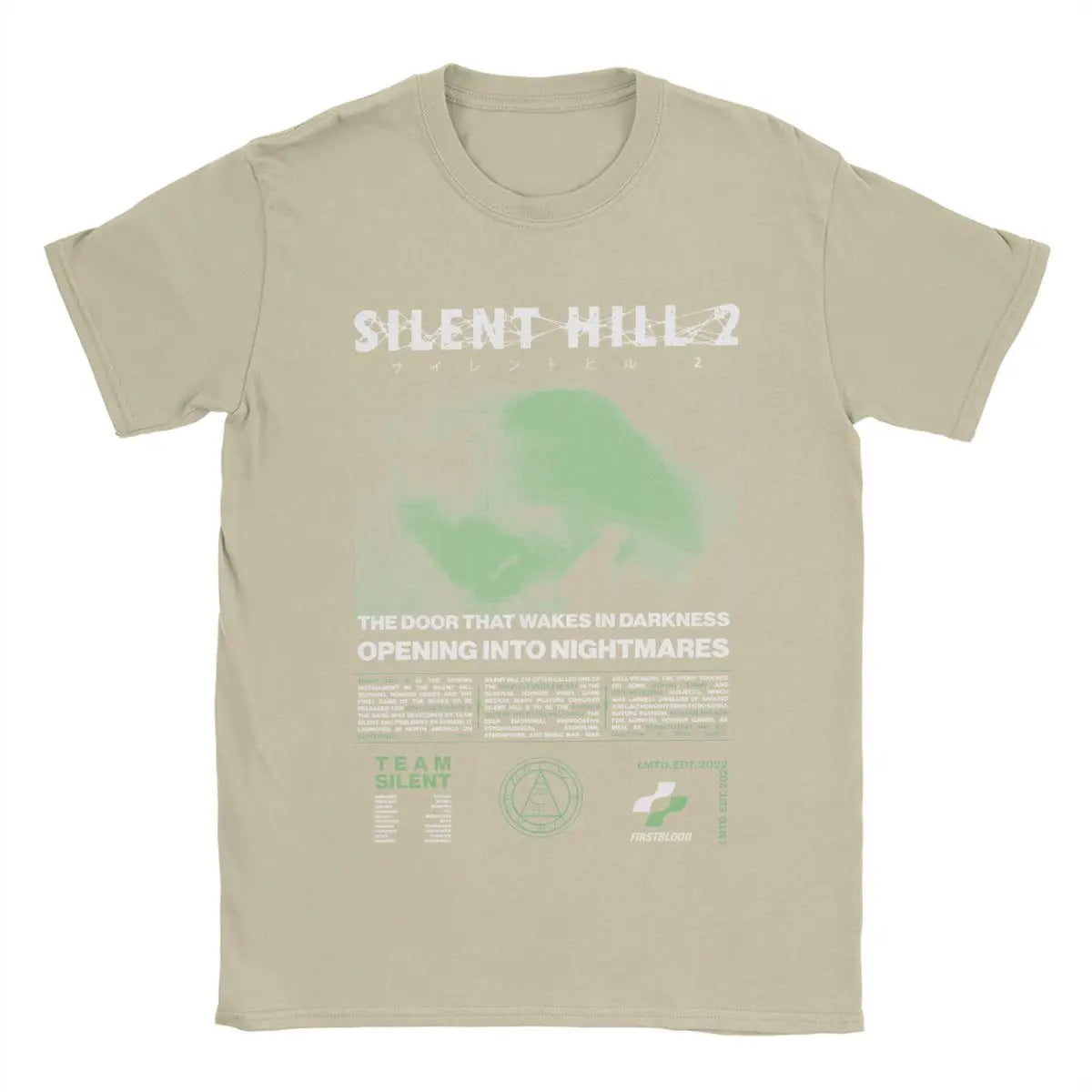 Men Silent Hill 2 T Shirts Cotton Clothing Casual Short Sleeve Round Neck Tee Shirt Adult T-Shirts